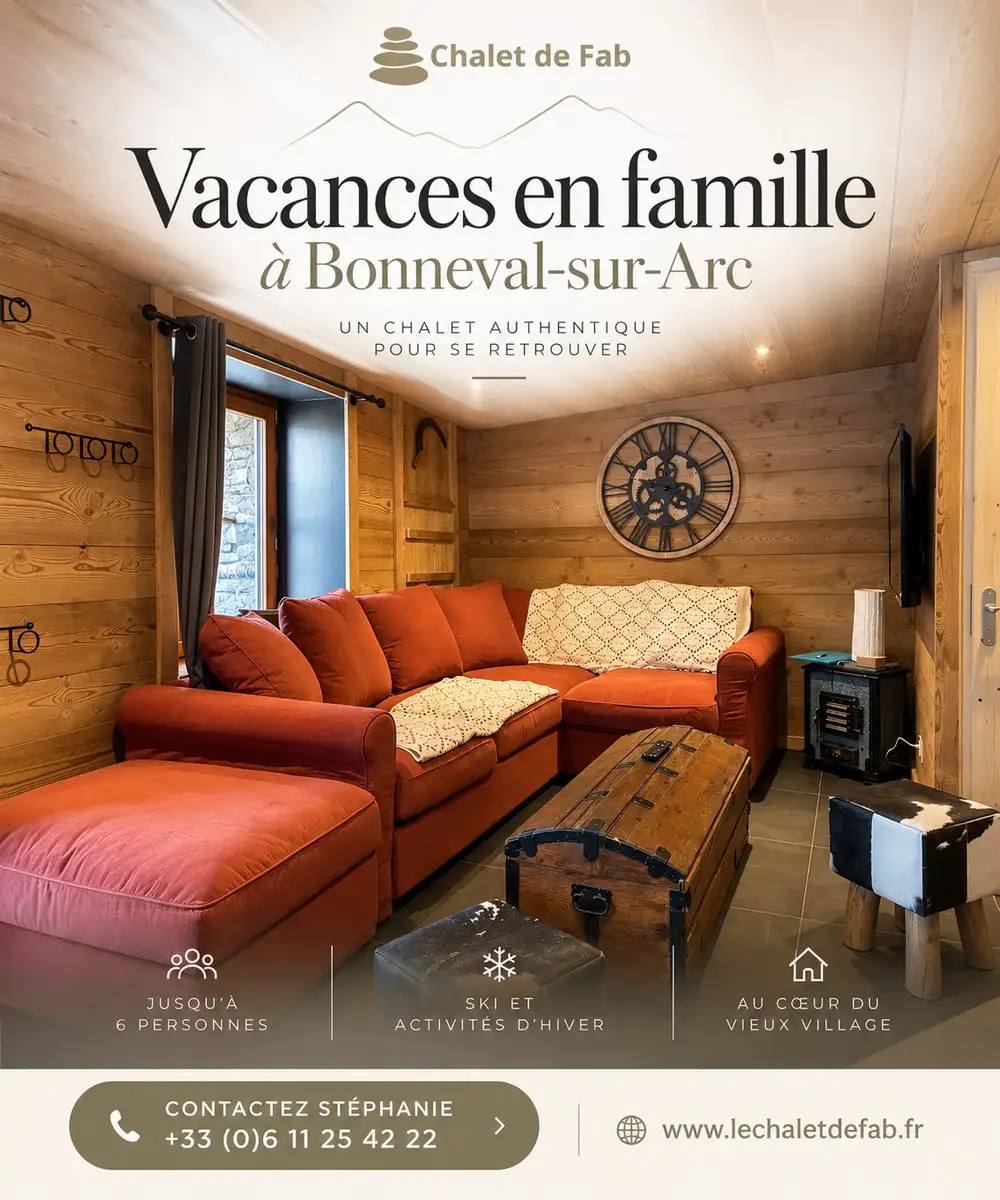 Vacances en famille � Bonneval-sur-Arc : le chalet id�al pour se retrouver